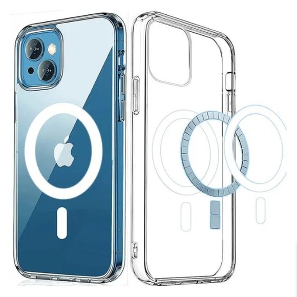 New MagSaf magnetic charging transparent case for iPhone 14 pro max Drop Protect - Picture 4 of 7